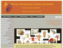Tablet Screenshot of muzeum.anatomia.umlub.pl